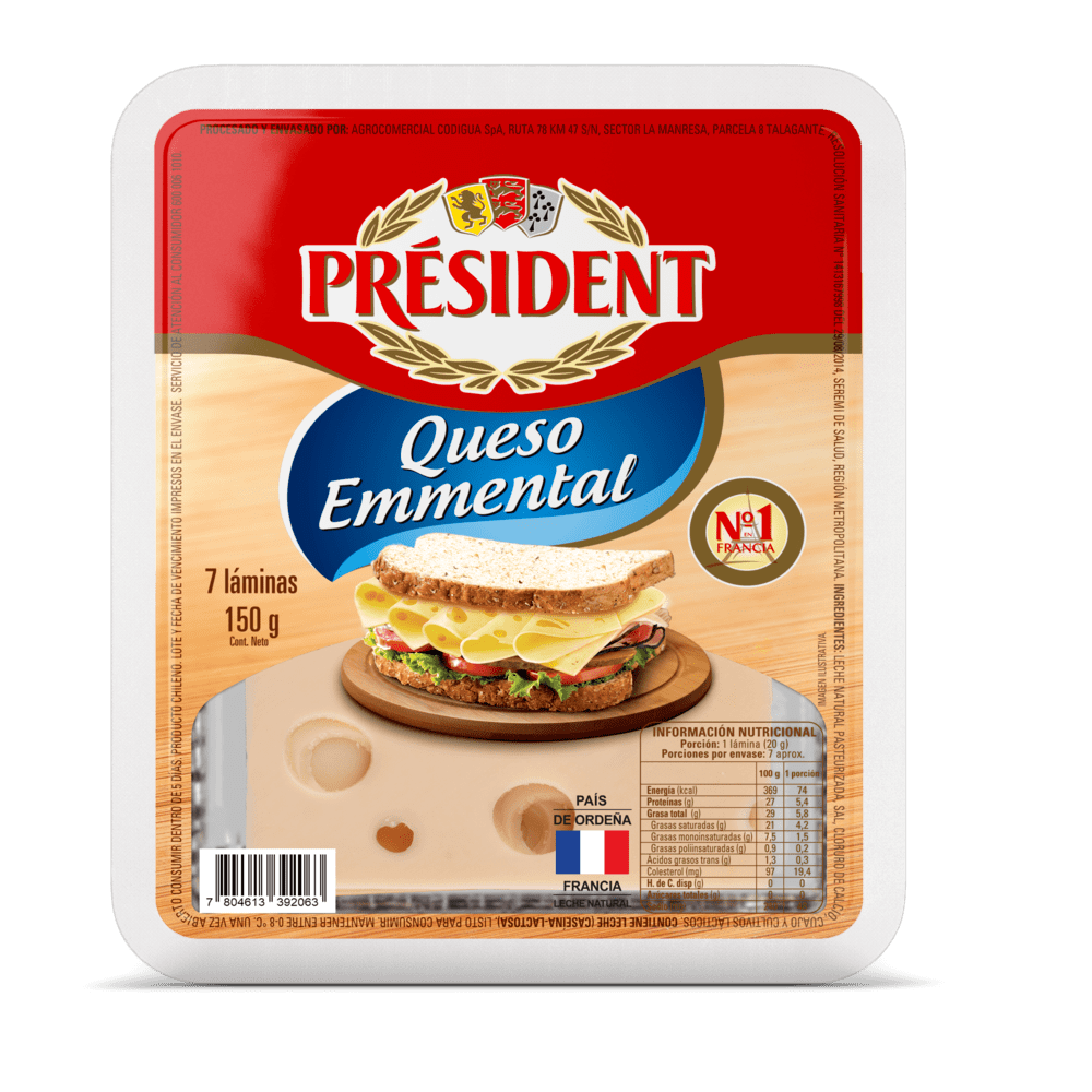 Emmental Laminado President